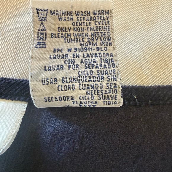 Vintage Bobbie Brooks Dark Blue Vest with Red Details - Picture 6 of 9